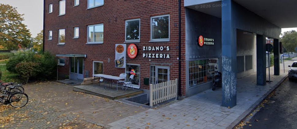 Zidano's Pizzeria, Estlandsgatan 1A, Malmö